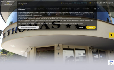 hotelthomas.com screenshot