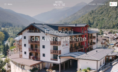 hotelvaldisole.it screenshot