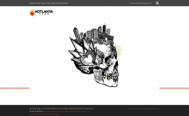hotlantayoga.com screenshot