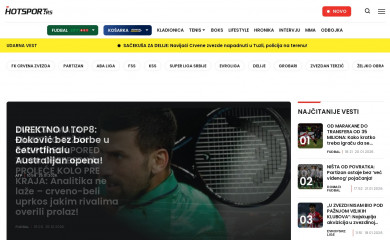 hotsport.rs screenshot