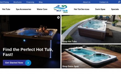 hottubs-deepcreek.com screenshot