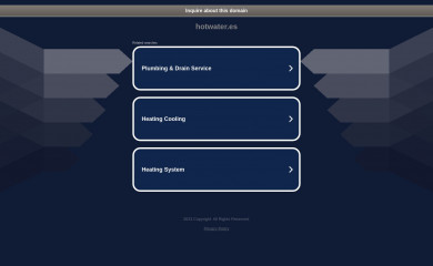hotwater.es screenshot