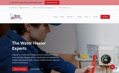 hotwaterheaterservices.com screenshot