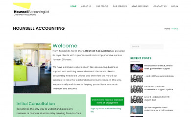 hounsell.co.nz screenshot