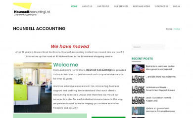 hounsell.co.nz screenshot