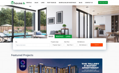 house.lk screenshot