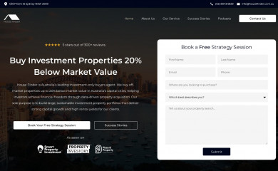housefinder.com.au screenshot