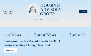 housingadvisorygroup.org screenshot