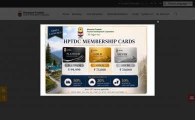 hptdc.in screenshot