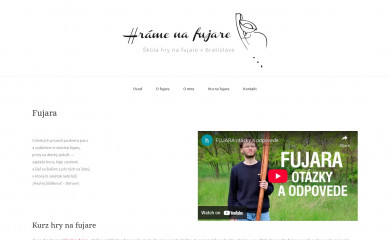 hramenafujare.sk screenshot