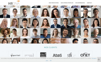 hrdna.fr screenshot