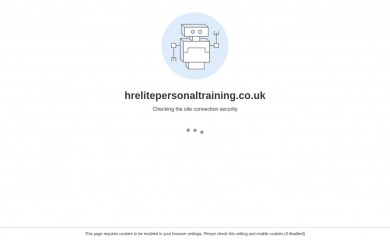 hrelitepersonaltraining.co.uk screenshot