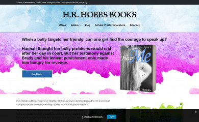 hrhobbsbooks.com screenshot