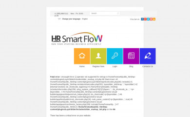 hrsmartflow.com screenshot