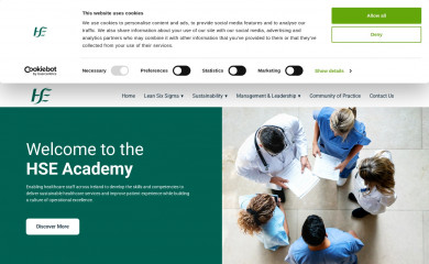 hseleanacademy.ie screenshot