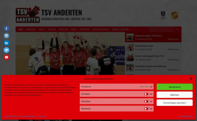 hsv-hannover.de screenshot
