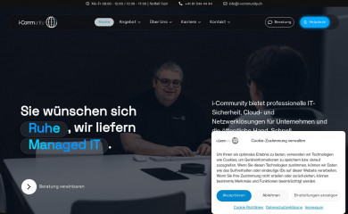 i-community.ch screenshot