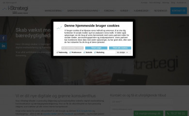 i-Strategi Bootstrap undertema screenshot