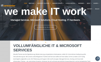 it-carecenter.de screenshot