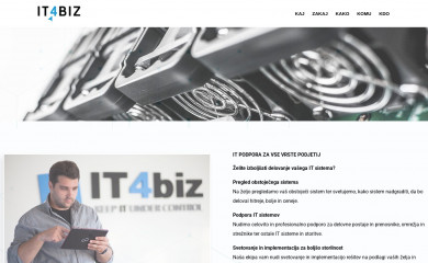 it4biz.si screenshot