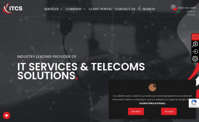itcs.co.uk screenshot