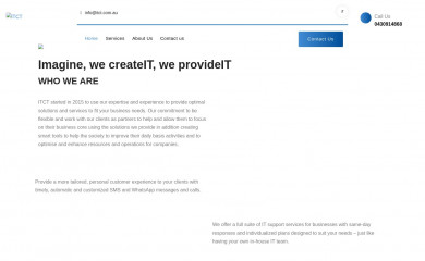 itct.com.au screenshot