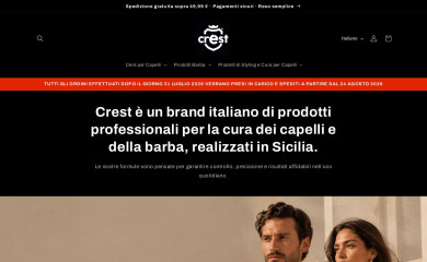 italiancrest.it screenshot