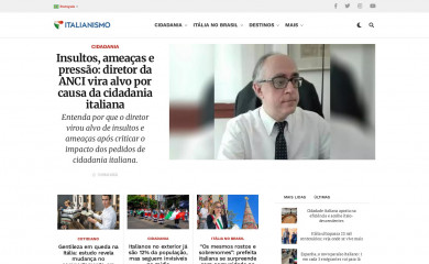 italianismo.com.br screenshot