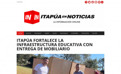 itapuanoticias.tv screenshot