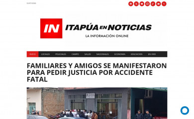 itapuanoticias.tv screenshot