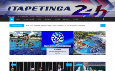 itapetinga24horas.com screenshot