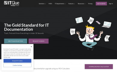 itglue.com screenshot