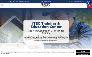 itectraining.com screenshot