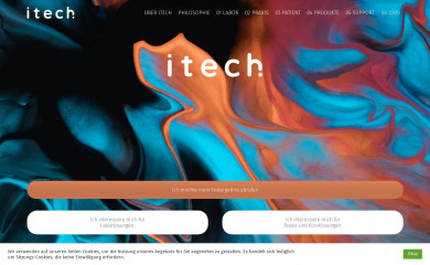 itech-gmbh.de screenshot