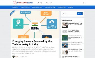 iteducationcourse.com screenshot