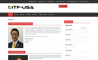 itf-usa.org screenshot