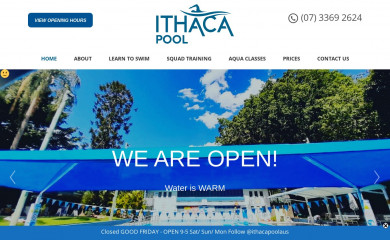 ithaca-pool.com.au screenshot