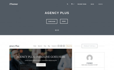 https://ithemer.com/themes/agency-plus/ screenshot