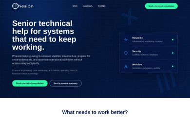 ithesion.com screenshot