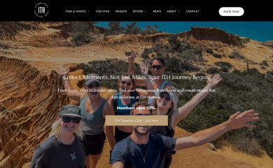 ithhostels.com screenshot