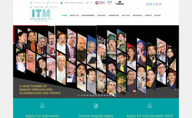 itmuniversity.ac.in screenshot