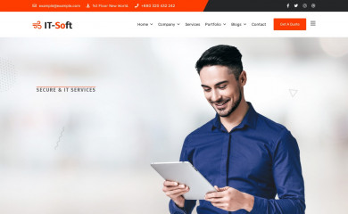 https://itsoft.dreamitsolution.net/ screenshot