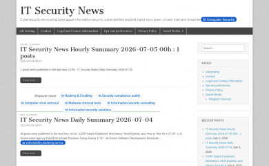 itsecuritynews.info screenshot