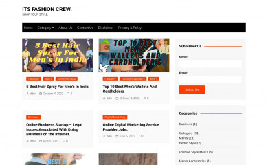 itsfashioncrew.com screenshot