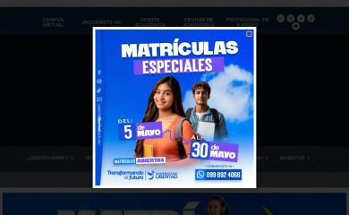 itslibertad.edu.ec screenshot