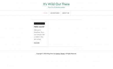 itswildoutthere.com screenshot