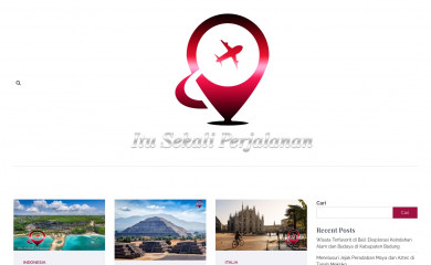 itusekaliperjalanan.com screenshot