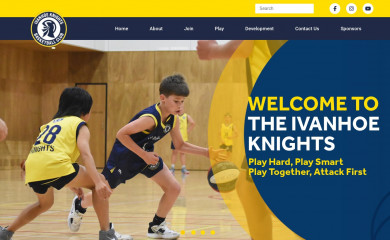 ivanhoeknights.org screenshot
