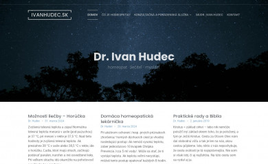 ivanhudec.sk screenshot