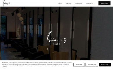 ivanssalon.com screenshot